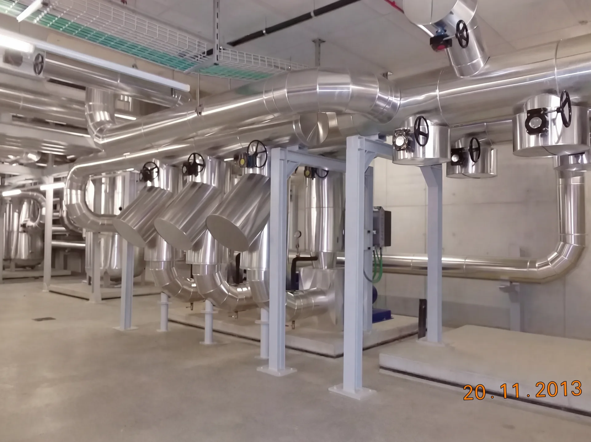 Data Center ENI — Progetto ZEPHIR, rendering impianto